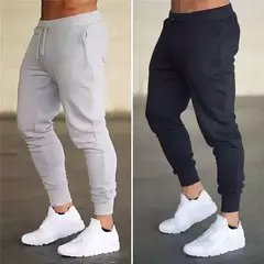 Calça esportiva casual masculina de treino, corrida, treino, jogging, calça comprida masculina de ginástica, moletom de jogger, novo, 2024 - comprar online