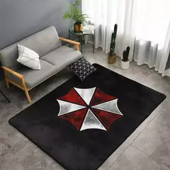 Horror Movie Umbrella Corporation Tapete para Sala Decorações de Casa Mesa Sofá Grande Área Tapetes Quarto Antiderrapante Tapete