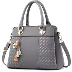 Gusure-Luxo Crossbody Bag com Tassel para Mulheres, Pendurado, Grande Capacidade, Bolsas de Ombro Femininas, Tote Bordado, Bolsa na internet