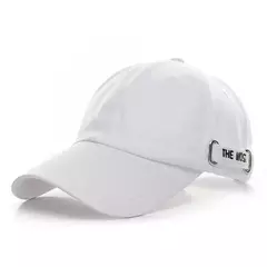 Imagem do Boné de beisebol masculino e feminino, boné snapback monocromático para estudantes, primavera, verão