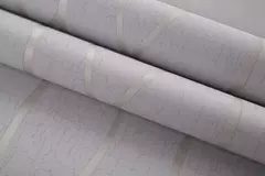 European Non-Woven 3D Curve Stripe Adesivos de parede, Decoração à prova de umidade, Papel de parede grosso, 53cm - comprar online