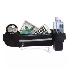 Impermeável esportes Fanny Pack para correr, cintura saco, cinto saco, caixa do telefone móvel, ginásio, ciclismo, jogging, correr, novo - comprar online