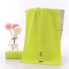 Imagem do Toalhas de banho de algodão bonito para bebê, Toalha absorvente macia para crianças, Toalha para crianças, Toalha de banho, 50x25cm