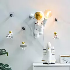 Estátua de Astronauta Clássica, Parede, Decoração Pendurada, Geladeira, Escritório, Casa, Sala de estar, Decoração Estética