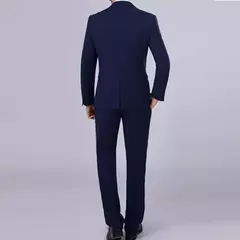 Imagem do Um botão bem malha terno, bonito slim fit, lazer empresarial, ampla aplicação