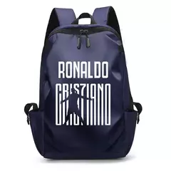 Mochila portátil impermeável para homens, mochila impressa super estrela do futebol, sacos de livros escolares universitários, menino e menina, CR7 - comprar online