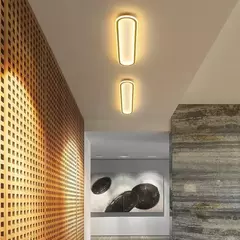 Modern Nordic LED teto lustre, Luzes de teto simples, Sala de estar, Sala de jan