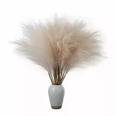 Faux Pampas Grass para vaso de chão, alta para enchimento de vasos, Boho Rustic Farmhouse, Home Decor, 10pcs - loja online