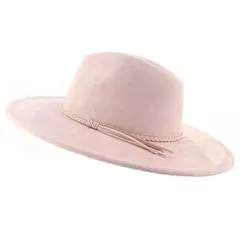 Chapéu Fedora de camurça para homens e mulheres, chapéu de feltro, Fedora clássico, chapéu de igreja, jazz, outono, inverno, 9,5 cm - comprar online