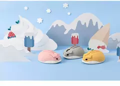 Cute Wireless Hamster Projetado Mouse, 2.4G, Criativo Ergonômico, USB Optical, 1200 DPI, Mini Ratos, Presentes para Crianças, PC, Laptop - loja online