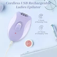 Kemei-Depiladora Elétrica Recarregável para Mulheres, 4in 1, Depilação Facial do Corpo, Aparador de Biquíni para Pernas, axilas - comprar online