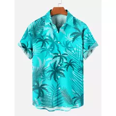 Homens e mulheres estampa em 3D camisas de praia havaianas, GTA, Vice City, moda casual, streetwear, camisa de manga curta, tops, blusa, homem roupas, novo na internet