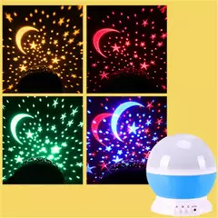 Imagem do Starry Sky Rotating LED Night Light para crianças, Projetor Galaxy, Planetário, Star Night Lights, Moon Light, Gift Lamp for Kids, Bedroom Lamp