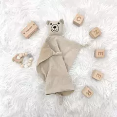 Personalizado Bordado Bebê Consolador, Urso Dormir Cobertor De Segurança, Algodão Musselina Consolador, Nome Nome, Presente do chuveiro do bebê na internet