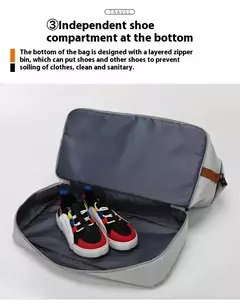 Grande capacidade de viagem saco de ginásio bagagem de curta distância portátil sacos de fitness ombro crossbody bolsas esportes masculinos à prova dwaterproof água b na internet