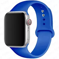 Imagem do Pulseira de Silicone para Apple Watch, Pulseira Esportiva, iWatch Series 8, 7, 6