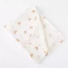 Bebê recém-nascido Super Soft Musselina Swaddle Wrap, Menino e Menina, Toalha de Banho Kids, Carrinho de Bebê Cobertor, Gaze de Algodão, Secagem Rápida