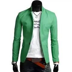 Masculino casual blazer primavera outono cor sólida lapela colarinho botão bolsos decoração terno de negócios topos festa de casamento outwear casaco - Wolf Magazine