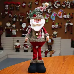 Bonecas de Natal infantis, Papai Noel, boneco de neve, rena, mantel de mesa, presentes para bebê, perna, 2024 - comprar online