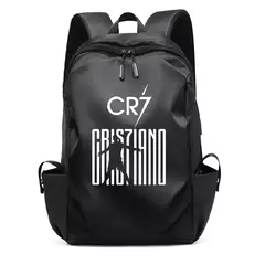 Mochila portátil impermeável para homens, mochila impressa super estrela do futebol, sacos de livros escolares universitários, menino e menina, CR7 - loja online