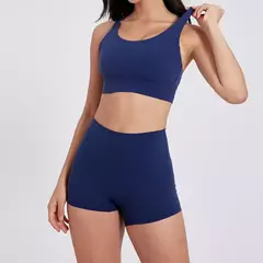 Shorts de treino para mulheres, ioga, leggings de fitness, roupas esportivas, calças justas curtas, push up, corrida, academia, 4,5 pol, 2024 na internet