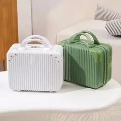 Mini bolsa de maquiagem leve, mala de viagem de grande capacidade, 14 ", novo, na moda, 2021