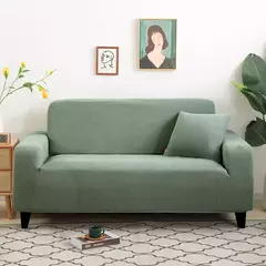 Elastic Jacquard Sofá Capa para Sala de Estar, Stretch Slipcovers, Canto Sofá Covers, L Forma, 1 Seater, 2 Seater, 3 Seater, 4 Seater - loja online