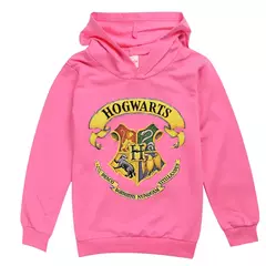 Imagem do Harri potter meninos e meninas primavera e outono moda roupas infantis camisola de manga comprida camisola com capuz topo presente de aniversário do miúdo