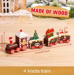 Decorações De Trem De Natal Para Casa, Ornamento De Natal Feliz, Presentes De Noel, Feliz Ano Novo, 2025, 2024 - loja online