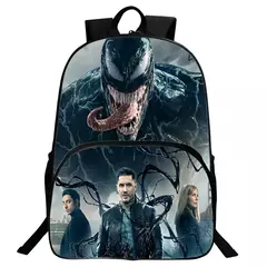 Imagem do Marvel Legends Venom Mochilas para crianças, Super Heroes School Bag para meninos, Mochila de jardim de infância para crianças, Cartoon Laptop Bags for Men