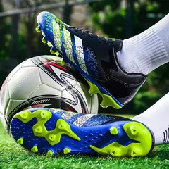 Sapatos de futebol Artificial Grass Tf para homens e mulheres, Long Spikes, Sapatos de treinamento para adolescentes, estudantes, calçado de futebol na internet