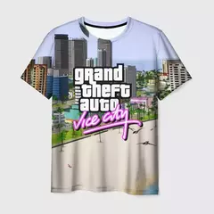 Homens e mulheres Grand Theft Auto Vice City 3D Print Streetwear, Camisetas de grandes dimensões, Tees crianças, Tops roupas, novo jogo, GTA na internet