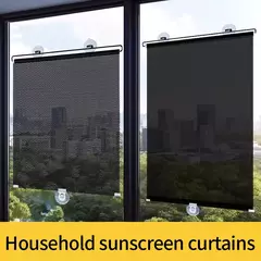 Pára-sol retrátil automotivo, Pára-sol do carro, cortinas de proteção solar, isolamento térmico, Rolling Shutter, quarto, cozinha - Wolf Magazine