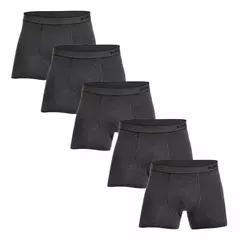 Algodão Boxer Shorts Set masculino, Roupa Interior Masculina, Marcas de Cuecas, Calcinhas Sexy, Cuecas Família, 5Pcs - comprar online