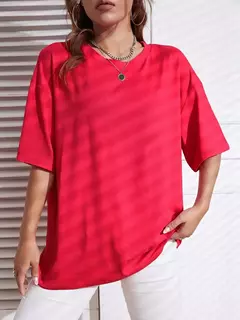 Camiseta de algodão de manga curta feminina, macia, respirável, roupa confortável, básica, que combina, solta, feminina, fitness, monocromática na internet