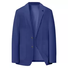 Blazer ultrafino e leve para homens, jaqueta casual, terno elástico respirável, sólido, anti-rugas, tamanho grande, primavera, outono na internet