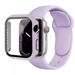 Caixa de vidro e pulseira para Apple Watch, Apple Watch Band, Protetores de Tela, iWatch Series 8, 7, 6, SE, 5, 4, 42mm, 44mm, 41mm, 40 milímetros, 38 milímetros, 45 milímetros, 49 milímetros na internet