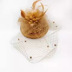 Vintage Fascinator Chapéus para Mulheres, Kentucky Derby, Véu De Flor, Grampo De Cabelo, Festa De Chá De Casamento, Chapéu Pillbox, 20s, 50s na internet