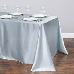 Toalha De Mesa Retangular Para Decoração De Casa, Toalha De Mesa De Cetim, Cobertura De Mesa De Jantar, Casamento, Natal, Chuveiro De Bebê, Aniversário, Banquete - loja online