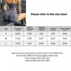 Padrão leopardo feminino shorts de fitness, cordão, elástico, elevação do quadril, cintura alta, nu, secagem rápida, esportes, ioga, calças correndo, verão - Wolf Magazine