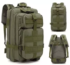 Classic Tactical Camouflage Nylon Backpack, Travel Sports Bag, Escalada ao ar livre, caça, pesca, caminhadas, 3P Pack - Wolf Magazine