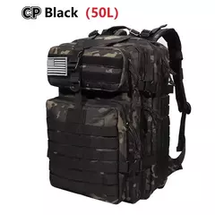 Mochila de Nylon impermeável, sacos ao ar livre, mochilas esportivas táticas, camping, caminhadas, trekking, pesca, caça, 30L, 50L, 1000D na internet