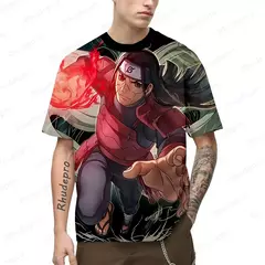 Naruto Anime T-shirt extragrande masculino, Roupas Y2K, Manga curta, Streetwear Hip Hop, Camisas Essentials, Roupas de tendência, Novo, 2024 na internet