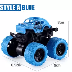 Imagem do Puxe o carro de brinquedo para crianças, rotação inercial, tração nas quatro rodas, veículo off-road, SUV Racing Power, presente do carro