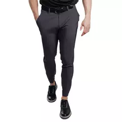 Calça elástica macia masculina, calça casual para negócios, social, trabalhadores de escritório, festa de entrevista, terno de casamento