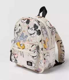 Disney-Meninas Mickey Mouse Print Mochila, Armazenamento De Viagem, Desenhos Animados, Bonito, Bebê, Mini, Moda - loja online