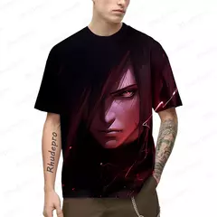 Naruto Anime T-shirt extragrande masculino, Roupas Y2K, Manga curta, Streetwear Hip Hop, Camisas Essentials, Roupas de tendência, Novo, 2024 - Wolf Magazine