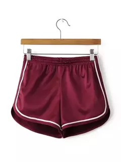 Novo 2023 Mulheres Shorts Verão Seda Fino Praia Casual Branco Egde Shorts Hot - loja online