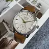 Seiko relógio masculino com mostrador requintado, movimento de quartzo, mostrador criativo de quatro agulhas, alta qualidade, confortável, couro fino, multifuncional