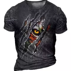 Camiseta masculina Horror Skull, 3D Print, Death T Shirts, Tops de manga curta, Camiseta extragrande, Roupas Masculinas, 6XL - Wolf Magazine